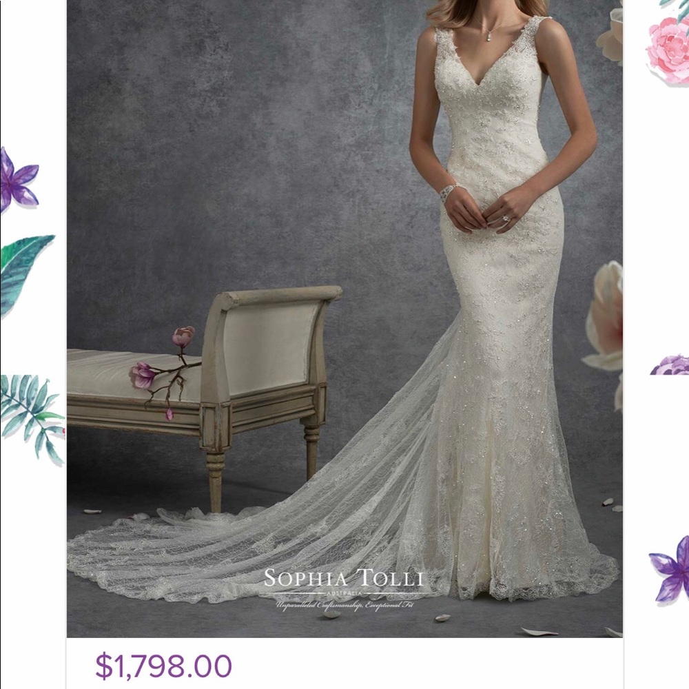 Sophia Tolli Y21762 Wedding Dress